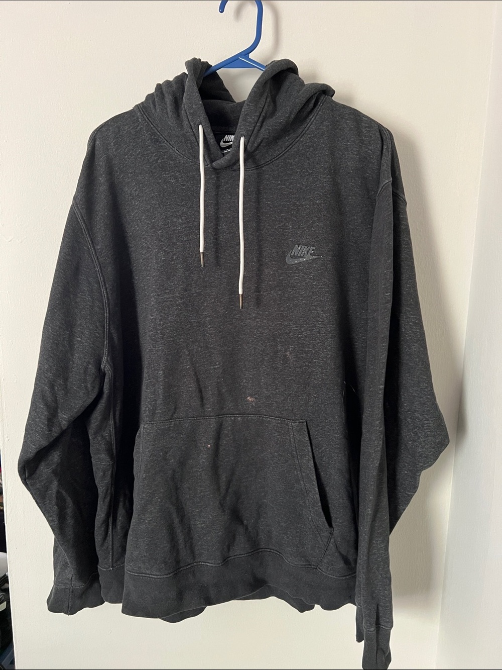 Nike Dark Charcoal Gray Pullover Hoodie